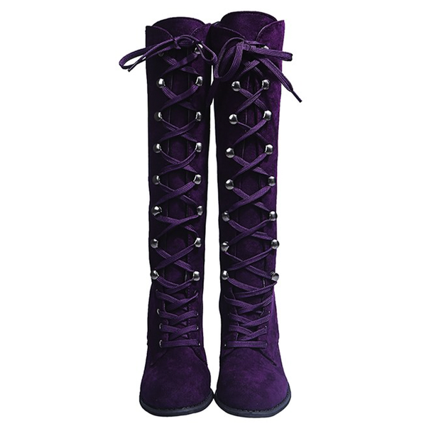 Steampunk knee sales high boots