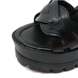 Funki Buys | Shoes | Women's Gothic Punk Platform Sandals | Roman