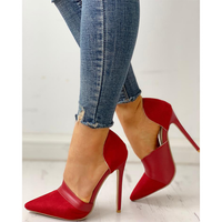 Funki Buys | Shoes | Women's Elegant Genuine Leather High Heel Pumps