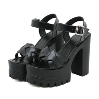 Funki Buys | Shoes | Women's Gothic Punk Platform Sandals | Roman
