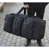 Funki Buys | Bags | Large Capacity Travel Bag 90L-100L | Canvas Military Bag