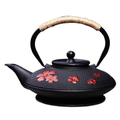 Funki Buys | Teapots | Cherry Blossoms Cast Iron Tea Kettle