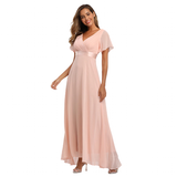 Funki Buys | Dresses | Women's Luxury Chiffon Evening Dress | Gown