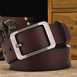 Funki Buys | Belts | Men's Leather Strap Luxury Pin Buckle Belt