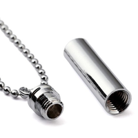 Funki Buys | Cremation Urn Necklaces | Unisex Openable Tube Pendant