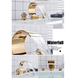 Funki Buys | Faucets | Bath Taps | Luxury Waterall Bath 5pcs Set