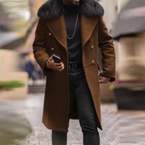 Funki Buys | Jackets | Men's Winter Warm Faux Fur Woolen Coats