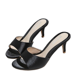 Funki Buys | Shoes | Women's Luxury Satin High Heel Slides | Stilettos