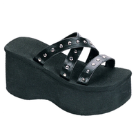 Funki Buys | Shoes | Women's Gothic Style Platform Wedge Sandals