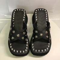 Funki Buys | Shoes | Women's Gothic Platform Wedge Sandals