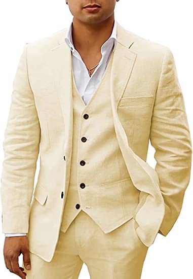 Yellow Slim Fit Groom Wedding Tuxedo Suit for Men | GentWith