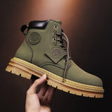 Funki Buys | Boots | Men's High Top Boots Men's Leather Shoes