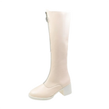 Funki Buys | Boots | Women's Long Knee High Boots | Front Zip Riding