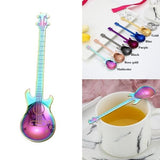 Funki Buys | Spoons | Guitar Spoons | Coffee Tea Ice Spoons | 6 Pcs Set