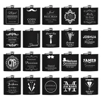 Funki Buys | Hip Flasks | Wedding Favors Gift Box Set | Custom 6oz