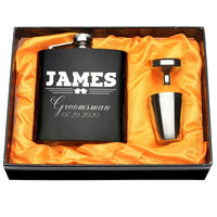 Funki Buys | Hip Flasks | Wedding Favors Gift Box Set | Custom 6oz