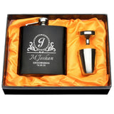 Funki Buys | Hip Flasks | Wedding Favors Gift Box Set | Custom 6oz