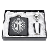 Funki Buys | Hip Flasks | Personalized Hip Flask Gift Box Set | 6oz