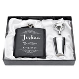 Funki Buys | Hip Flasks | Personalized Hip Flask Gift Box Set | 6oz