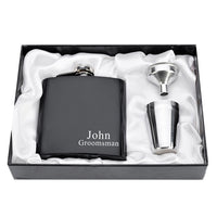 Funki Buys | Hip Flasks | Personalized Hip Flask Gift Box Set | 6oz