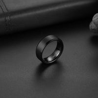 Funki Buys | Rings | Black Tungsten Wedding Band | Engagement Ring