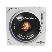 Funki Buys | Coasters | Vinyl Retro Record Coasters 4 Pcs Set