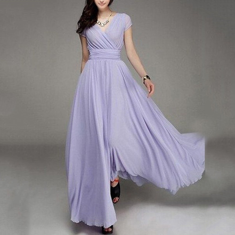 Funki Buys | Dresses | Women's Bohemian Maxi Evening Dress | Ball Gown