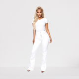 Funki Buys | Pants | Women's High Waisted Jeans | Bell Bottom Mom Jeans