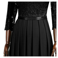 Funki Buys | Dresses | Women's Long Chiffon Evening Dress | Lace Gown