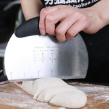 Funki Buys | Cooking Scrapers | Stainless Steel Dough Cutter Smoother