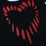 Funki Buys | Shirts | Women's Love Heart Printed Shirt | Plus Size