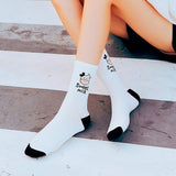 Funki Buys | Socks | Cow Socks | Striped Socks | Funny Novelty Socks | Kawaii