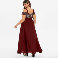 Funki Buys | Dresses | Women's Plus Size Elegant Evening Party Dress