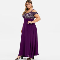 Funki Buys | Dresses | Women's Plus Size Elegant Evening Party Dress