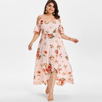 Funki Buys | Dresses | Women's Plus Size Long Floral Sundress | Maxi
