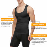 Funki Buys | Shapewear | Men's Slimming Body Shaper | Compression Shirt