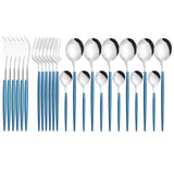 Funki Buys | Cutlery Set | Gold Stainless Steel Mirror 30 Pcs Set