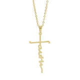 Funki Buys | Necklaces | Faith Cross Pendant Necklace | Stainless Steel