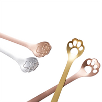 Funki Buys | Spoons | Cute Cat Paw Coffee Spoons | Stainless Steel