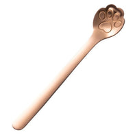 Funki Buys | Spoons | Cute Cat Paw Solid Hollow Coffee Spoons