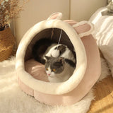 Funki Buys | Pet Beds | Cat Bed | Warm Cozy Pet Basket | Kitten Cat Cave