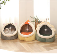 Funki Buys | Pet Beds | Cat Bed | Warm Cozy Pet Basket | Kitten Cat Cave