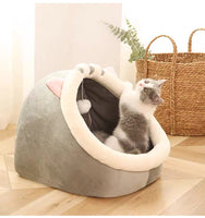 Funki Buys | Pet Beds | Cat Bed | Warm Cozy Pet Basket | Kitten Cat Cave