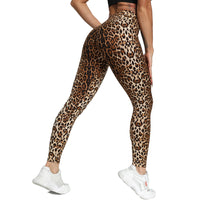 Funki Buys | Pants | Women's Snake Print Yoga Pants | Leopard Print