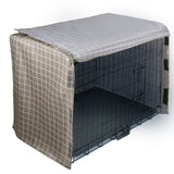 Funki Buys | Dog Crate Covers | Four Door Pet Cage Cover | Kennel Cover
