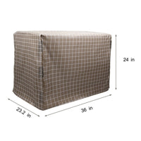 Funki Buys | Dog Crate Covers | Four Door Pet Cage Cover | Kennel Cover