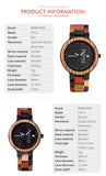 Funki Buys | Watches | Men's Women's Wood Watch | Couples BOBO Watches