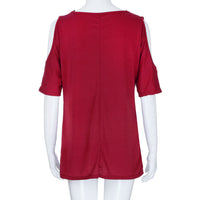 Funki Buys | Shirts | Women's Plus Size Lace Trim Open Sleeve Top