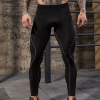 Funki Buys | Pants | Men's Stretch Compression Pants | Gym Fitness