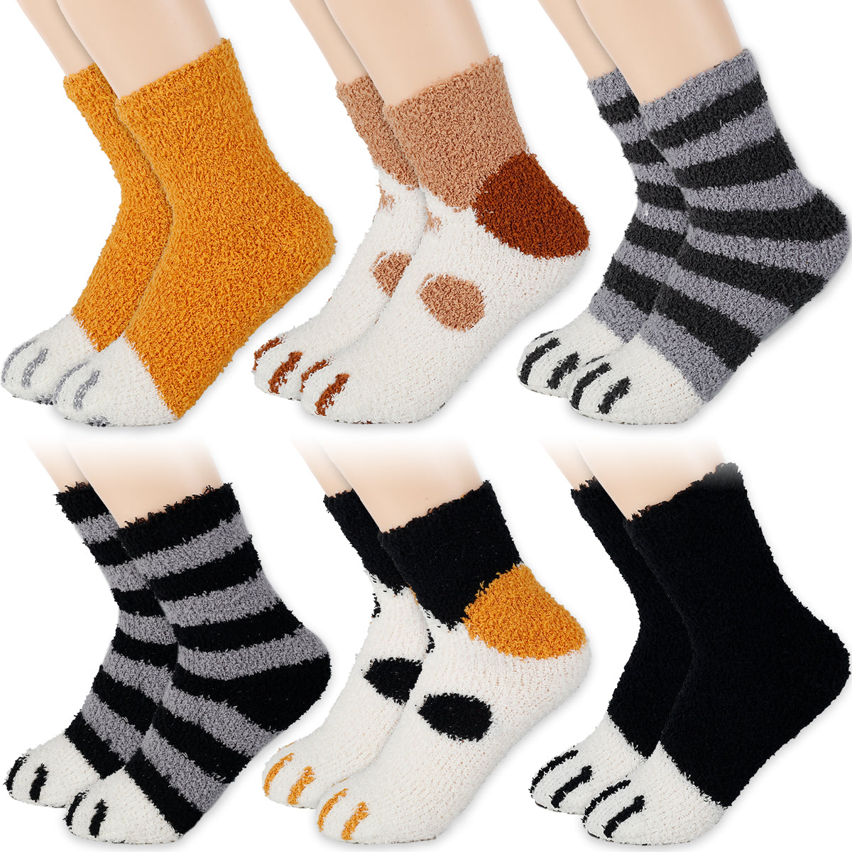 Funki Buys, Socks, Cat Fuzzy Socks